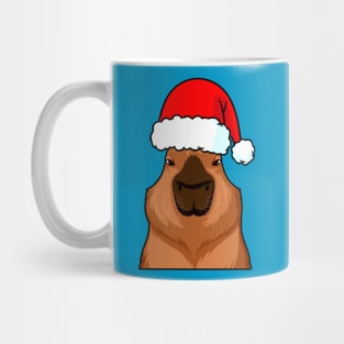 Christmas Capybara Mug